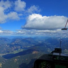 Flugwegposition um 13:34:53: Aufgenommen in der Nähe von Gemeinde Kirchbach, Österreich in 2773 Meter
